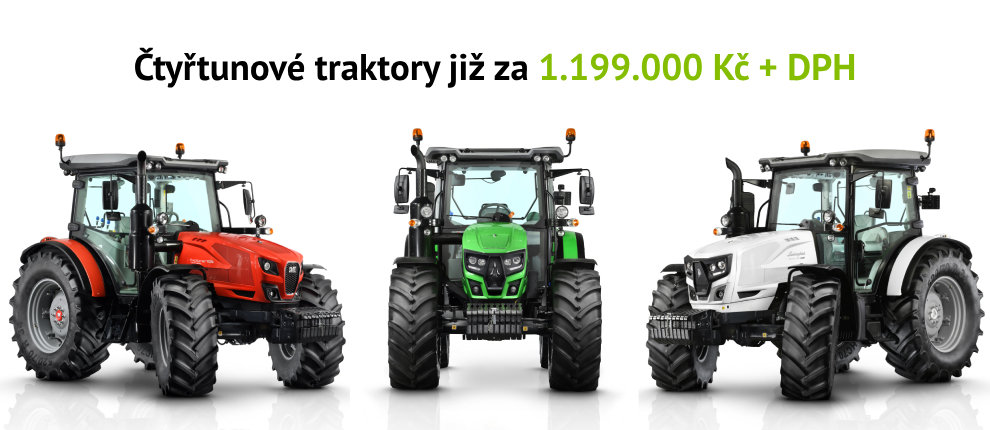 4tunové traktory