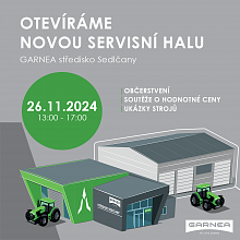 Otevíráme novou servisní halu v Sedlčanech