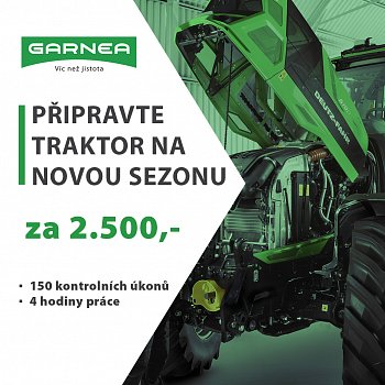 Připravte traktor na novou sezonu